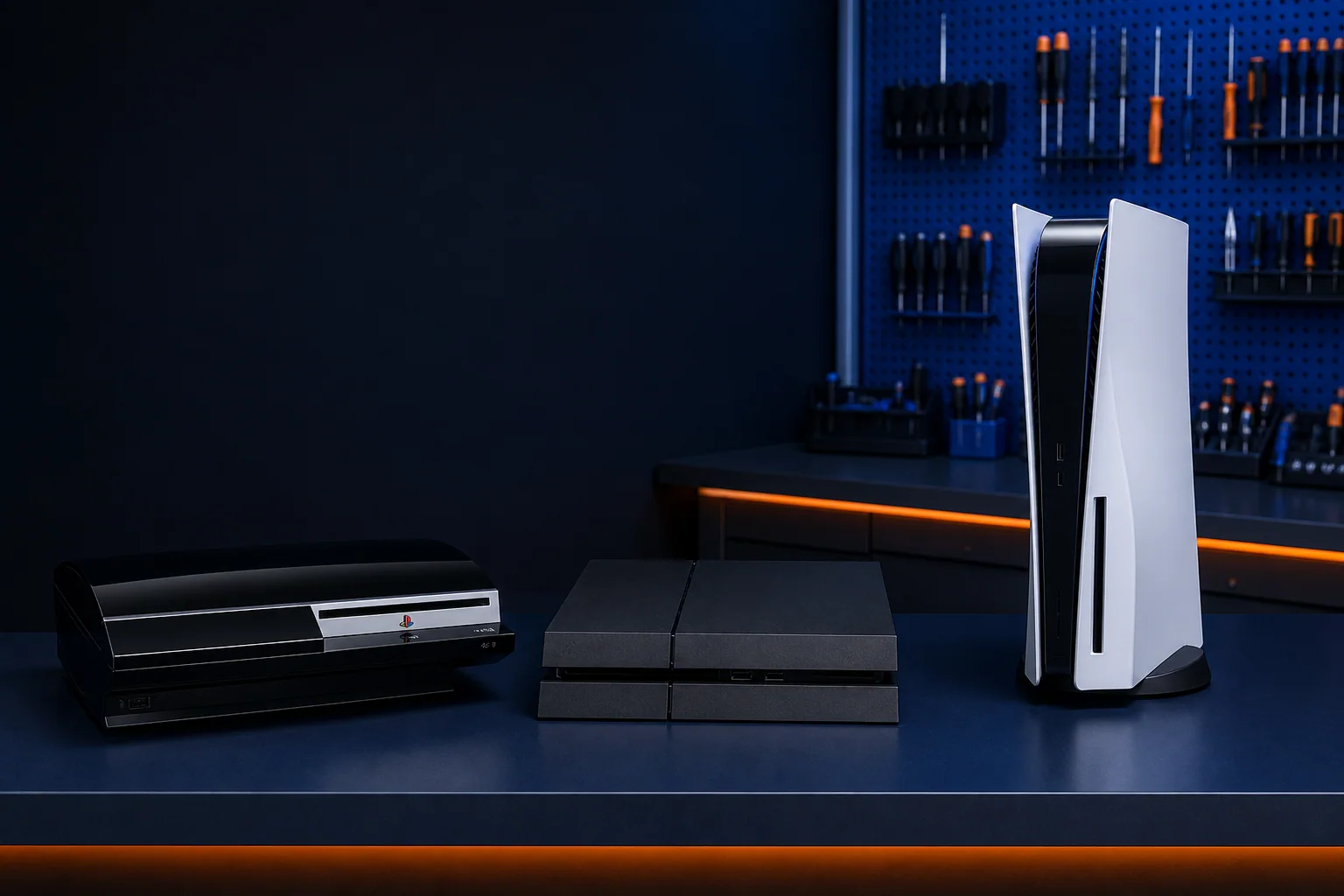 PlayStation 3, PlayStation 4, and PlayStation 5 consoles